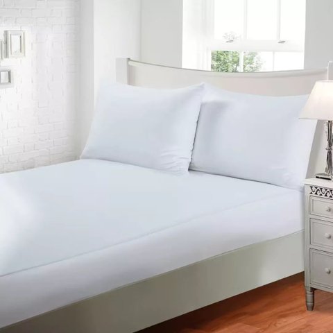 Lençol Avulso Toque de Seda 300 Fios - Jolitex - Branco - Casal