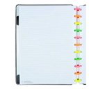 Ver imagem 3 de Caderno Inteligente Lets Glitter Neon Black Grande 80 Folhas Cigd4145 Preto - Ci