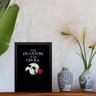 Quadro Decorativo o Fantasma da Ópera - Poster 33x24cm - com Vidro:moldura Branca - 2