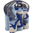 Ver imagem 2 de Built Tote Porta Garrafa 29x27x2cm Neoprene Azul 6 Garrafas