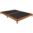 Ver imagem 7 de Cama Japonesa King Size Veneza 200cm Base Box Orgânica Bouclê Estofada Pés de Ferro:Bouclê Terracota