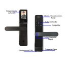 Ver imagem 4 de Fechadura Digital Eletronica Porta Biometria Facial Wifi Senha Cartao App Celular Chave Bateria Segu