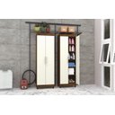 Ver imagem 3 de Armário Mulituso Olívia Imbuia Champagne