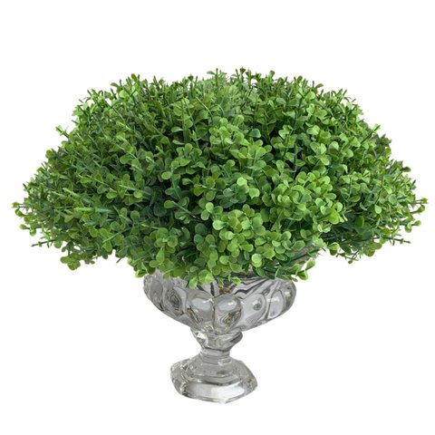 9 Mini Picks de Eucalipto Artificial com Visual Natural para Decoração