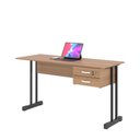 Ver imagem 1 de Mesa Ethos 1,20 com Gavetas Merkador Montana 12