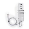 Torre Multiplug 2 Tomadas Elétricas + 2usb (a+c) 10a Branco - 7