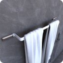 Ver imagem 1 de Suporte Porta Toalhas De Banho Branco e Cromo Empire