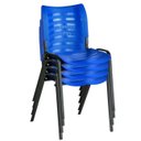 Ver imagem 2 de Cadeira Iso Fixa Desmontável para Igrejas, Recepção Dvs Azul