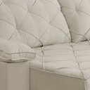 Ver imagem 5 de Sofá Retrátil e Reclinável 2,20m Clara | Conforto Premium e Design Elegante | Lansof Brasil