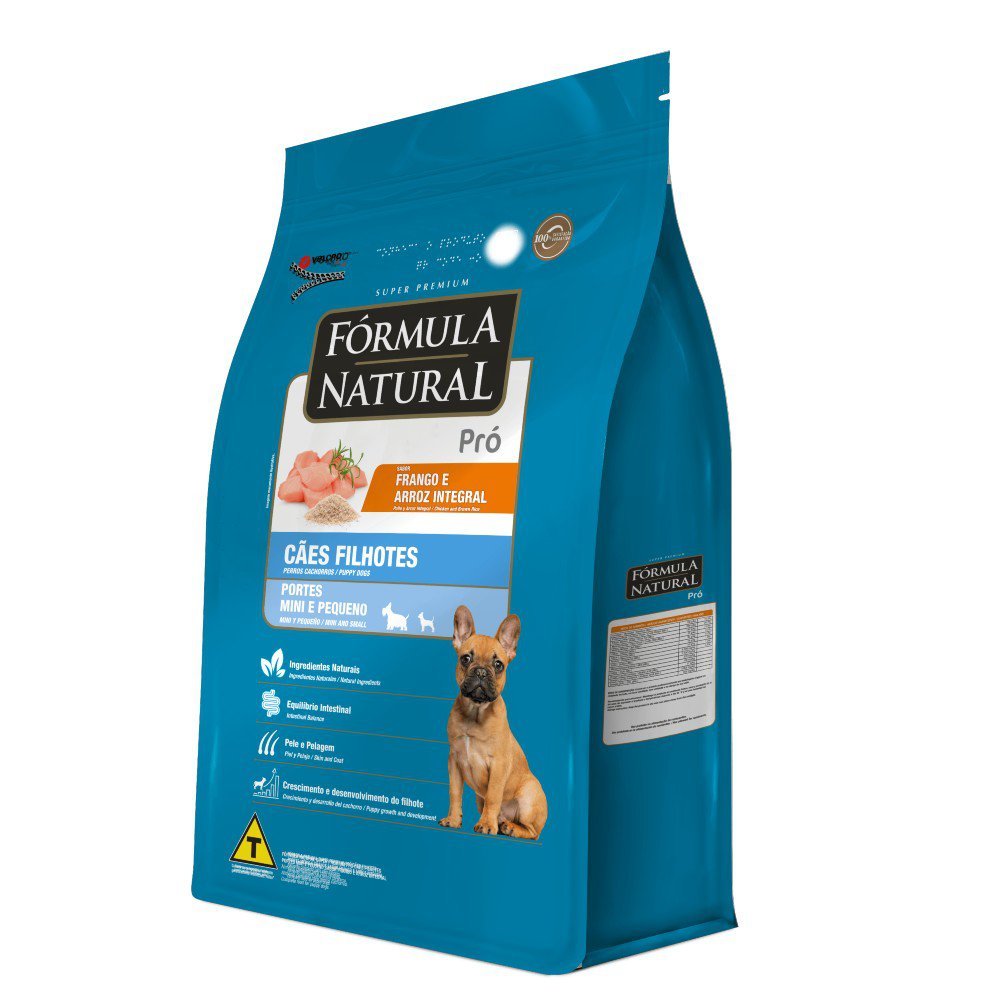 Ração Fórmula Natural Pró Cães Filhotes Portes Pequeno 15 Kg - 1