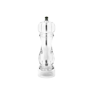 Moedor Triturador Pimenta e Sal Pimenteiro Acrílico 19,5cm