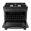 Ver imagem 3 de Fogão 5 Bocas com Mesa de Vidro Milão Glass 300001768 Atlas Preto Bivolt