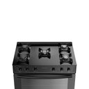 Ver imagem 6 de Fogão 5 Bocas com Mesa de Vidro Milão Glass 300001768 Atlas Preto Bivolt