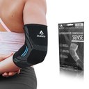 Ver imagem 1 de Cotoveleira de Compressão Sense Alasca - Estabilidade e proteção. Ideal para todo tipo de esporte.:P