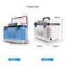 Geladeira Refrigerador Portatil 19 Litros Lcd Digital Multiuso Carro Casa 12v e 220v - 6