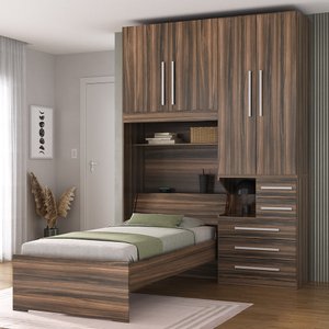 Dormitório de Solteiro sem Cama 1225s Direito San Remo