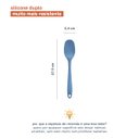 Ver imagem 2 de ESPÁTULA DE SILICONE DUPLO REDONDA - OIKOS