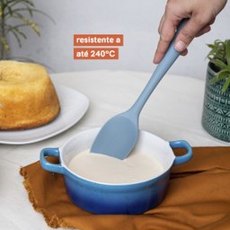 ESPÁTULA DE SILICONE DUPLO REDONDA - OIKOS - 3