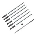 Ver imagem 1 de Kit 6 Parafusos Para Prateleira C Suporte Invisível + Broca