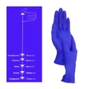 Ver imagem 4 de Luva Azul Supermax Sonic Nitrilo Tamanho G - Unidade