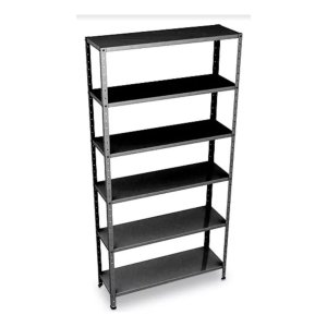 Armario Estante Prateleira 6 Bandejas Preto