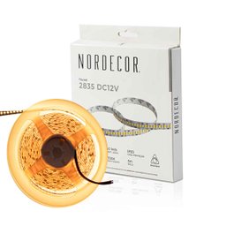 Fita Led 5m 2835 Adesiva 12v 2700k 20w/m 240 Leds/m 2280 Lm/m 7114 Nordecor St2979 - 5