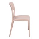 Ver imagem 4 de Cadeira Tramontina Marta Areia Empilhável em Polipropileno com Proteção Antimicrobiana