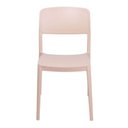 Ver imagem 2 de Cadeira Tramontina Marta Areia Empilhável em Polipropileno com Proteção Antimicrobiana