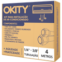Ver imagem 2 de Kit Instalação Ar Split Inverter 9.000 a 12000 Btu 4 Metros sem Suporte