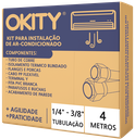 Ver imagem 2 de Kit Instalação Ar Split Inverter 9.000 a 12000 Btu 4 Metros sem Suporte