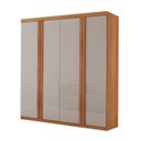 Ver imagem 2 de Guarda Roupa Casal Severo 100% MDF 4 Portas e 2 Gavetas Yescasa