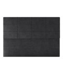 Ver imagem 2 de Cabeceira Estofada Casal Queen Size 160 Cm Marte Veludo Preto Skybox