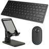 Teclado e Mouse Bluetooth, Suporte para Tablet 10.2 Preto Homologação: 136132205567 - 1