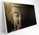 Ver imagem 2 de Quadro Buda Face - 120x80 Cm - Vidro Impresso