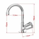 Ver imagem 6 de Kit Cuba Rl545 Roma com Torneira C50 e Válvula Abs com Sifão e Flexível