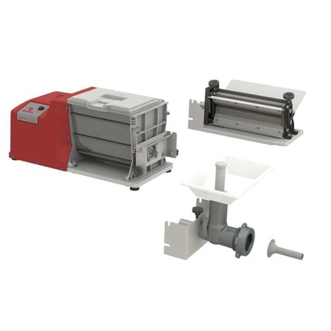 Amassadeira Semi Rápida 3 Kg Massa Kit Extrusora e Moedor Aeli-310 220v - Braesi