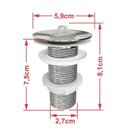 Ver imagem 7 de Kit Cuba Rl545 Roma com Torneira C50 e Válvula Abs