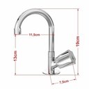 Ver imagem 6 de Kit Cuba Rl545 Roma com Torneira C50 e Válvula Abs