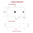 Ver imagem 5 de Kit Cuba Rl545 Roma com Torneira C50 e Válvula Abs