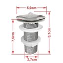 Ver imagem 7 de Kit Cuba Rl545 Roma com Torneira C50 e Válvula Abs