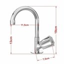 Ver imagem 6 de Kit Cuba Rl545 Roma com Torneira C50 e Válvula Abs