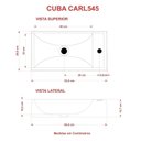 Ver imagem 4 de Kit Cuba Rl545 Roma com Torneira C50 e Válvula Abs
