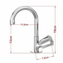 Ver imagem 5 de Kit Cuba Rl545 Roma com Torneira C50 e Válvula Abs