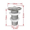 Ver imagem 7 de Kit Cuba Rl545 Roma com Torneira C50 e Válvula Abs