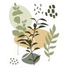 Adesivo de Parede - Folhagem Arte Boho - 3