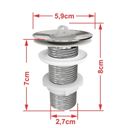 Ver imagem 7 de Kit Cuba Rl545 Roma com Torneira 1198 e Válvula Metal com Sifão e Flexível