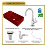 Kit Cuba Rl545 Roma com Torneira 1198 e Válvula Metal com Sifão e Flexível - 10