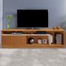 Rack Granada Naturalle / Off White para Tv 70'' 2,00cm - 1