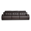 Ver imagem 3 de Sofá U108 Idea Relax - Couro Legítimo Natuzzi com 3 Assentos Elétricos Marrom