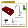 Kit Cuba Rl545 Roma com Torneira 1198 e Válvula Botão com Sifão e Flexível - 10
